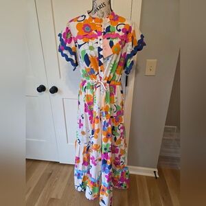Gorgeous Floral Midi Dress-NWT